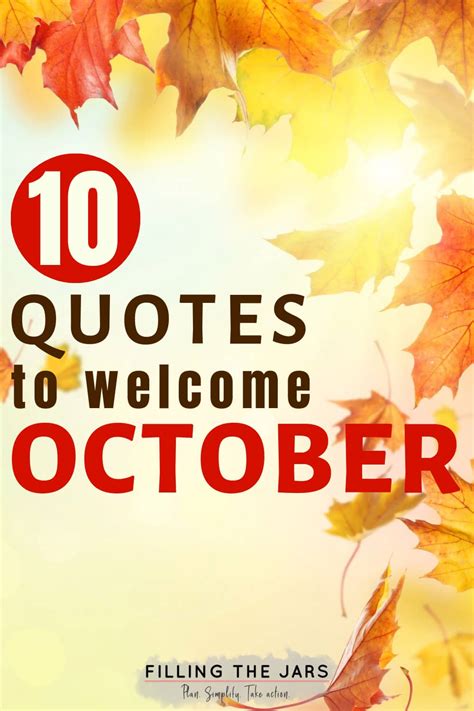 october slogans|short inspirational quotes for october.